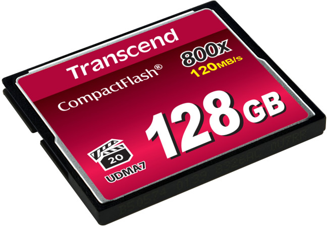 Карта памяти Transcend CompactFlash 800x Карта памяти Transcend CompactFlash 800x