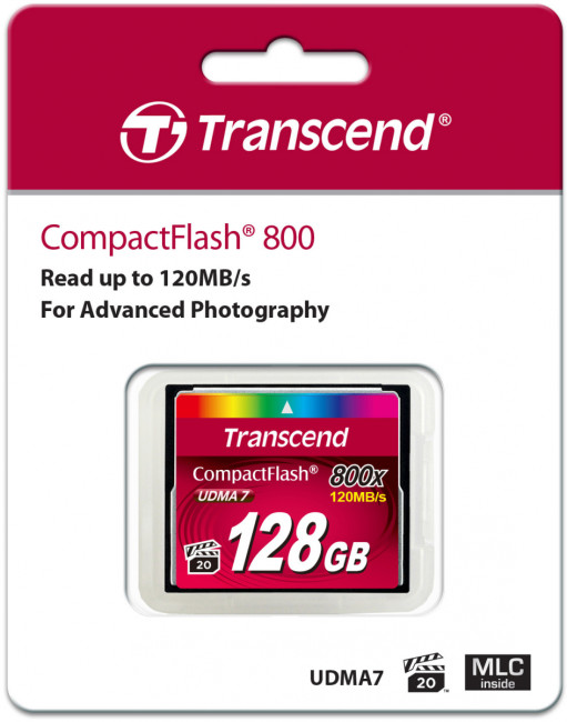 Карта памяти Transcend CompactFlash 800x Карта памяти Transcend CompactFlash 800x