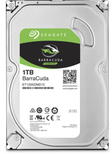 Жесткий диск Seagate BarraCuda Compute ST1000DM010-FR (Factory Recertified)