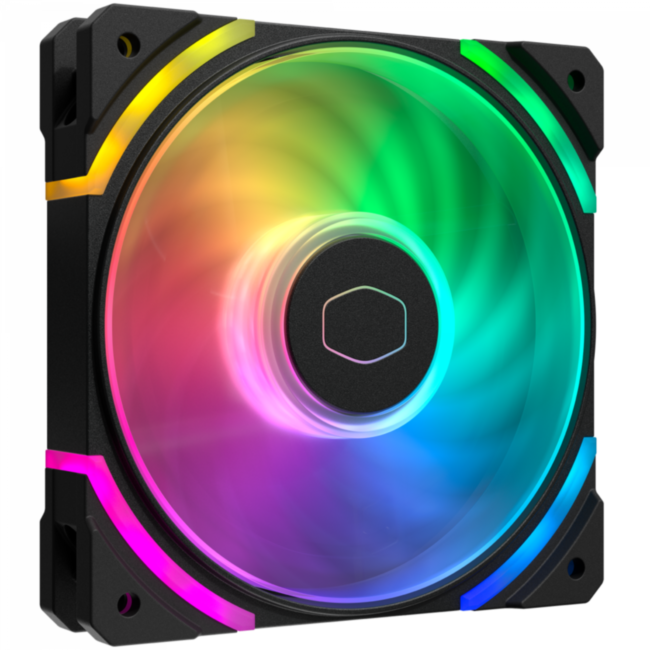 Кулер для корпуса 1 Ватт Cooler Master MasterFan SF120M ARGB