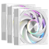 Кулер для корпуса Cooler PCCooler F7 X120 ARGB WH 3IN1
