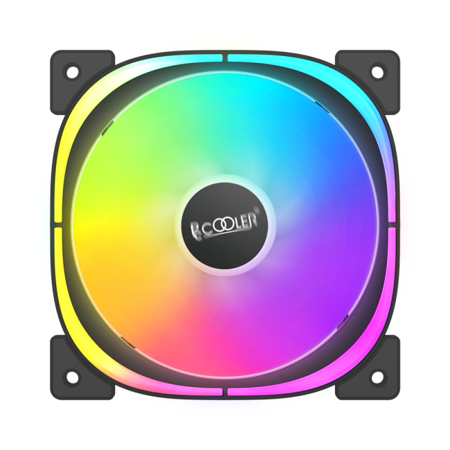 Кулер для корпуса PCCooler EF120 ARGB BK