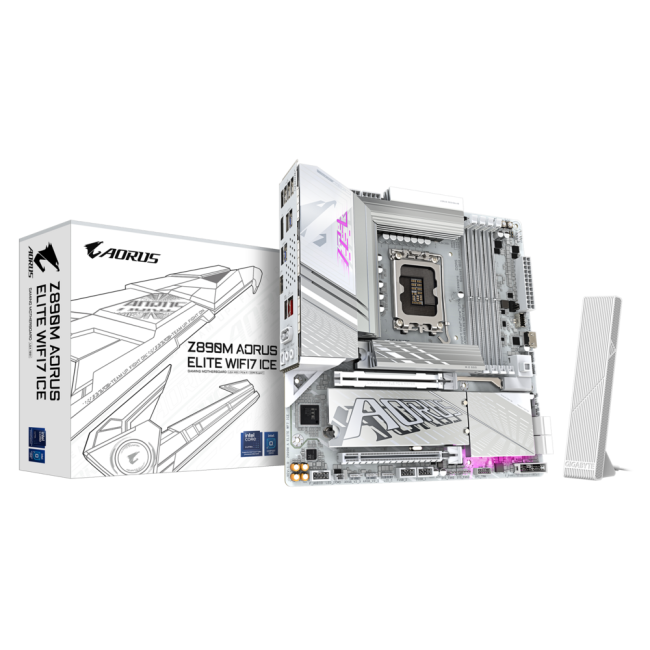 Материнская плата GIGABYTE Z890M AORUS ELITE WIFI7 ICE