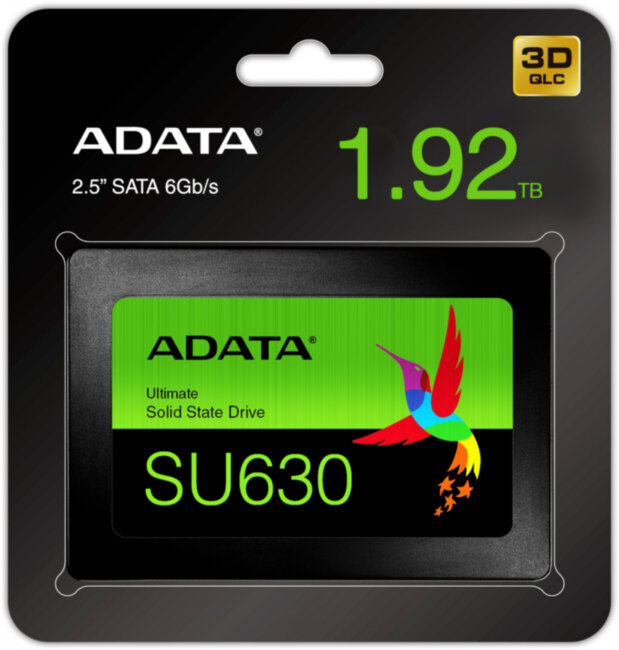 Твердотельный накопитель ADATA Ultimate SU630 ASU630SS-1T92Q-R Твердотельный накопитель ADATA Ultimate SU630 ASU630SS-1T92Q-R