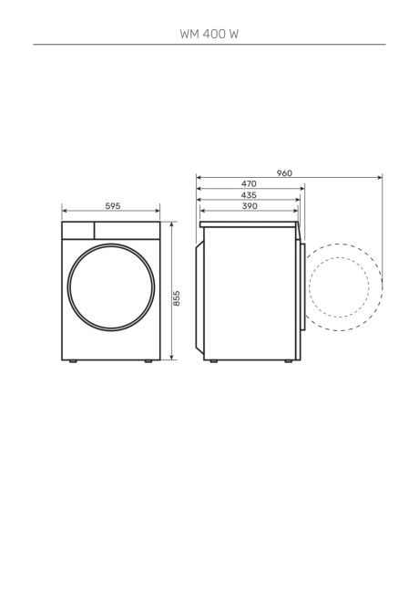 Стиральная машина KUPPERSBERG Kuppersberg WM 400 W Стиральная машина KUPPERSBERG Kuppersberg WM 400 W