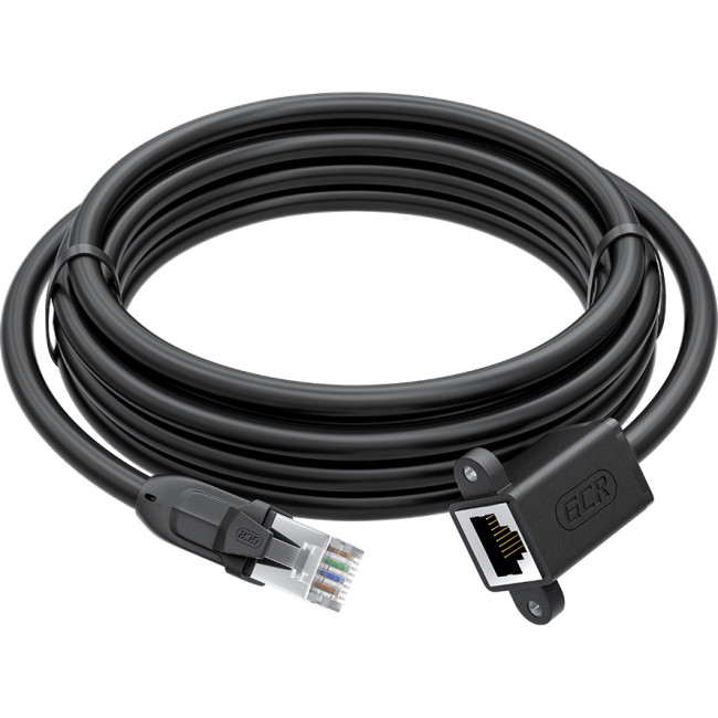 GCR Удлинитель PROF патч-корда прямой 5.0m, FTP медь, кат.6, 24 AWG, крепление под винт, никелированный коннектор, T568B, GCR-53719 Greenconnect GCR-53719 GCR Удлинитель PROF патч-корда прямой 5.0m, FTP медь, кат.6, 24 AWG, крепление под винт, никелированный коннектор, T568B, GCR-53719 Greenconnect GCR-53719