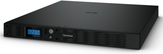 ИБП CyberPower PR1000ELCDRT1U, Rackmount, Rackmount, Line-Interactive, 1000VA/670W, 6 IEC-320 С13 розеток, USB&Serial, SNMPslot, LCD дисплей, Black, 0.6х0.55х0.15м., 24.4кг. CyberPower PR1000ELCDRT1U