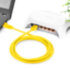 Greenconnect Патч-корд прямой 7.5m, UTP кат.5e, желтый, позолоченные контакты, 24 AWG, литой, GCR-LNC02-7.5m, ethernet high speed 1 Гбит/с, RJ45, T568B Greenconnect RJ45(m) - RJ45(m) Cat. 5e U/UTP PVC 7.5м жёлтый