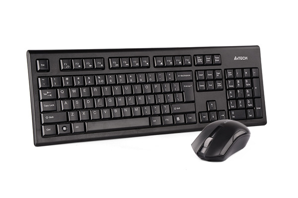 Клавиатура + мышь A4Tech 3000NS клав:черный мышь:черный USB беспроводная Multimedia A4Tech 3000NS Клавиатура + мышь A4Tech 3000NS клав:черный мышь:черный USB беспроводная Multimedia A4Tech 3000NS