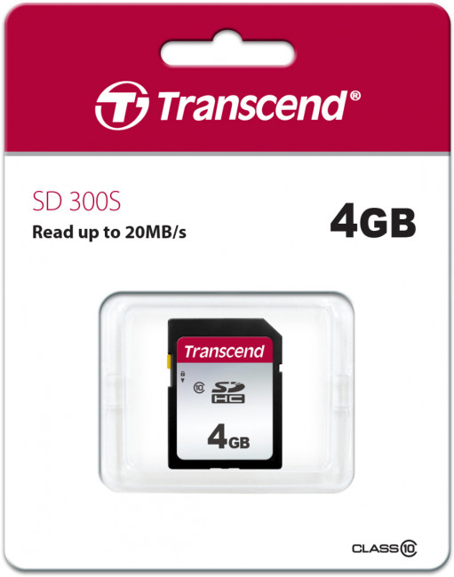 Карта памяти Transcend SDHC 300S Карта памяти Transcend SDHC 300S