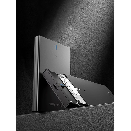 Внешний корпус Vention для HDD/SSD 2.5" (USB 3.0 Mirco-B) Черный Vention KPAB0 Внешний корпус Vention для HDD/SSD 2.5" (USB 3.0 Mirco-B) Черный Vention KPAB0