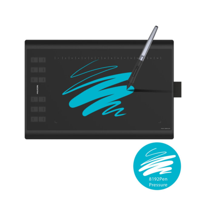 Графический планшет Huion INSPIROY H1060P Графический планшет Huion INSPIROY H1060P