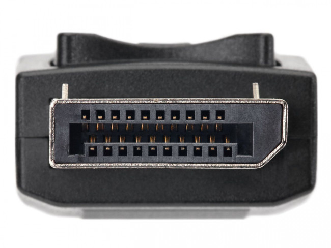 Адаптер-переходник Telecom DisplayPort (Male) - HDMI (Female) 4K@60Hz, 0.2 метра, чёрный (TA555) Telecom DisplayPort (m) - HDMI (f)