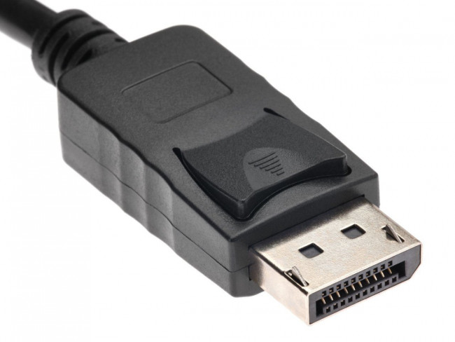 Адаптер-переходник Telecom DisplayPort (Male) - HDMI (Female) 4K@60Hz, 0.2 метра, чёрный (TA555) Telecom DisplayPort (m) - HDMI (f)