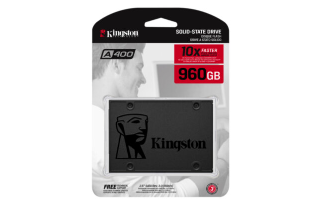 Твердотельный накопитель Kingston A400 SA400S37/960G Твердотельный накопитель Kingston A400 SA400S37/960G