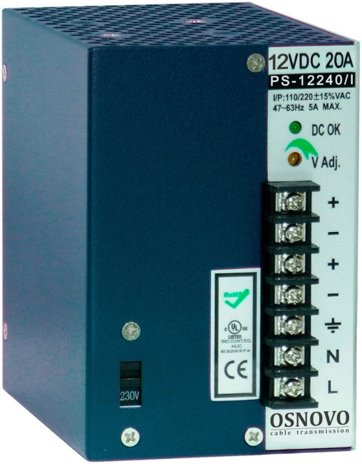 Блок питания OSNOVO PS-12240/I
