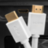 Greenconnect Кабель 5.0m HDMI версия 2.0 HDR 4:2:2, Ultra HD, 4K 60 fps 60Hz/5K*30Hz, 3D, AUDIO, 18.0 Гбит/с, 28/28 AWG, OD7.3mm, тройной экран, белый, GCR-HM761-5.0m Greenconnect HDMI (m) - HDMI (m) 5м