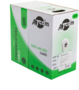 Витая пара FTP cat 5E (CU, 0.5 mm, 305 m) экран медь ATcom AT3802 Витая пара FTP cat 5E (CU, 0.5 mm, 305 m) экран медь ATcom AT3802