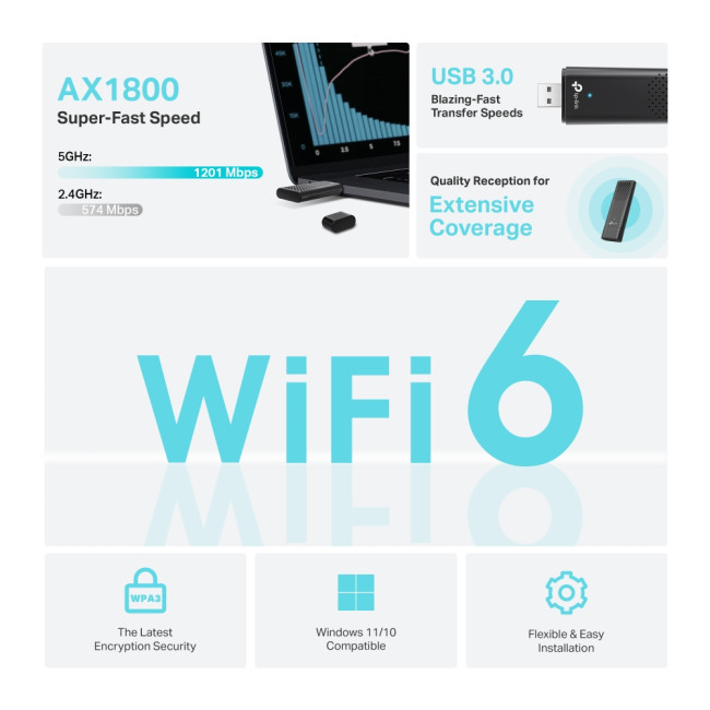 Адаптер Wi-Fi TP-Link Archer TX20U Адаптер Wi-Fi TP-Link Archer TX20U