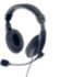 Perfeo компьютерная стерео гарнитура полноразмерная 4TALK черная, переходник Perfeo 4TALK PF_A4528