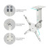 Кронштейн настенный для проектора ONKRON ONKRON ONKRON K3A WHITE