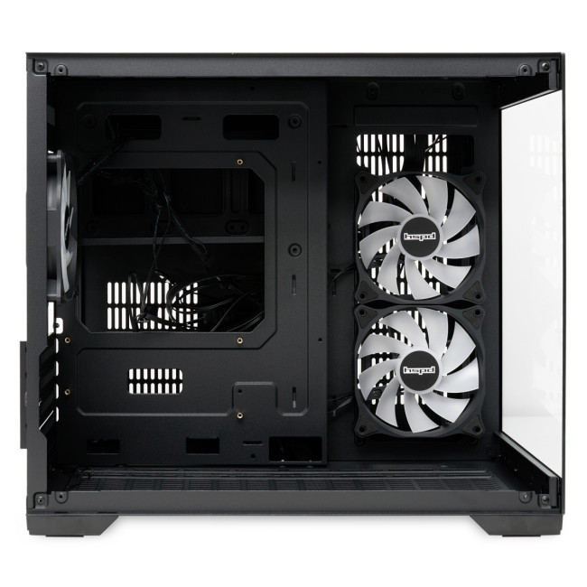 Корпус без блока питания HSPD F330-TGBK-ARGB Корпус без блока питания HSPD F330-TGBK-ARGB