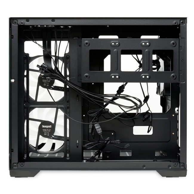 Корпус без блока питания HSPD F330-TGBK-ARGB Корпус без блока питания HSPD F330-TGBK-ARGB