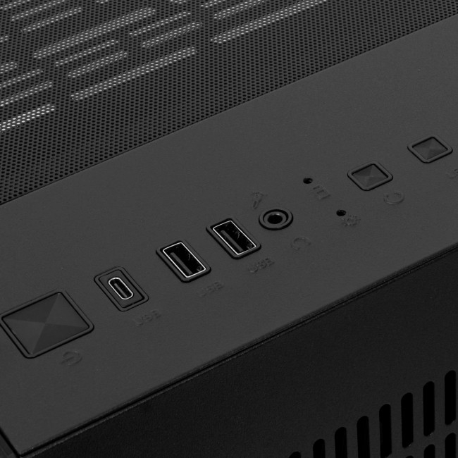 Корпус без блока питания HSPD F330-TGBK-ARGB Корпус без блока питания HSPD F330-TGBK-ARGB