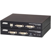 USB, DVI, КВМ-удлинитель c поддержкой Dual View и HDBaseT™ 2.0 (1920 x 1200  100 м) ATEN CE624 USB, DVI, КВМ-удлинитель c поддержкой Dual View и HDBaseT™ 2.0 (1920 x 1200  100 м) ATEN CE624