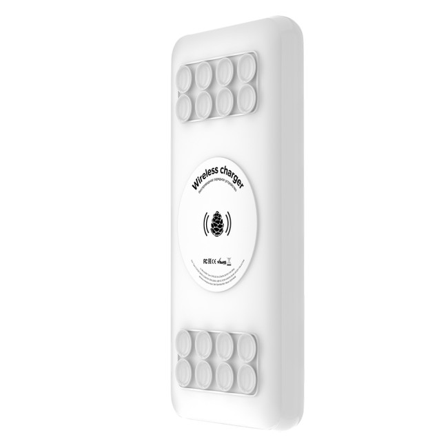 GCR PowerBank на 20000mAh беспроводная зарядка Qi с креплением 15W + QC 3.0 + PD 18W, белый, GCR-55039 Greenconnect GCR-55039