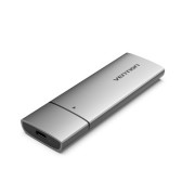 Корпус для SSD Vention USB 3.1 Gen 2-C M.2 NVMe Серый Vention KPGH0 Корпус для SSD Vention USB 3.1 Gen 2-C M.2 NVMe Серый Vention KPGH0