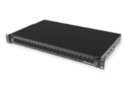 Оптическая патч-панель выдвижная для 24 адаптеров LС Duplex/SC Simplex, неукомплектованная, 1U, черная Patchwork 10300001