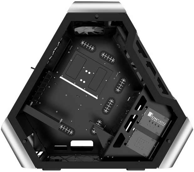 Корпус без блока питания JONSBO TR03-G Silver