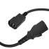 GCR Кабель питания удлинитель 10.0m, С13 - С14, черный, 3*0,75mm, GCR-54333 Greenconnect GCR-54333