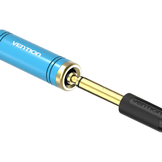 Переходник Vention Jack 3.5 mm M/6,5 mm F Vention VAB-S04-L Переходник Vention Jack 3.5 mm M/6,5 mm F Vention VAB-S04-L