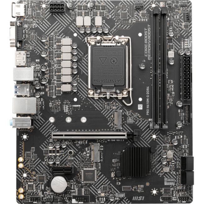 Материнская плата MSI PRO H610M-G