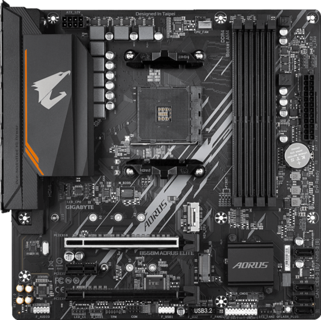 Материнская плата Gigabyte B550M AORUS ELITE (rev. 1.0)