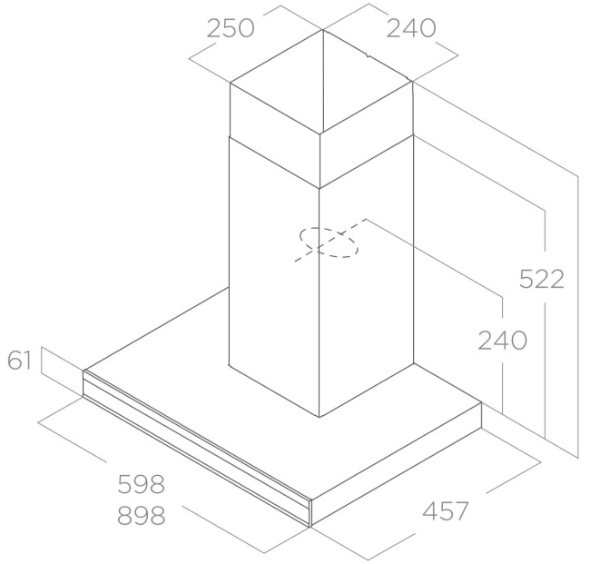 Вытяжка ELICA ELICA ADELE @ BLMAT/A/90-PRF0199699 Вытяжка ELICA ELICA ADELE @ BLMAT/A/90-PRF0199699