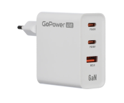 Сетевое З/У Сетевое З/У GoPower GPQC10 1USB+2Type-C 65W QC3.0 GAN белый Сетевое З/У Сетевое З/У GoPower GPQC10 1USB+2Type-C 65W QC3.0 GAN белый