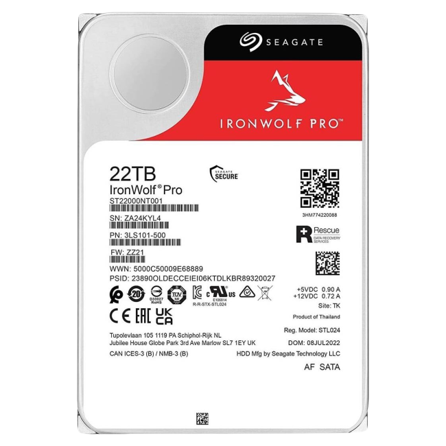 Жесткий диск Seagate ST22000NT001 Жесткий диск Seagate ST22000NT001