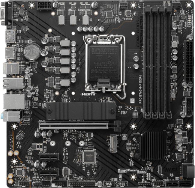 Материнская плата MSI PRO B760M-P