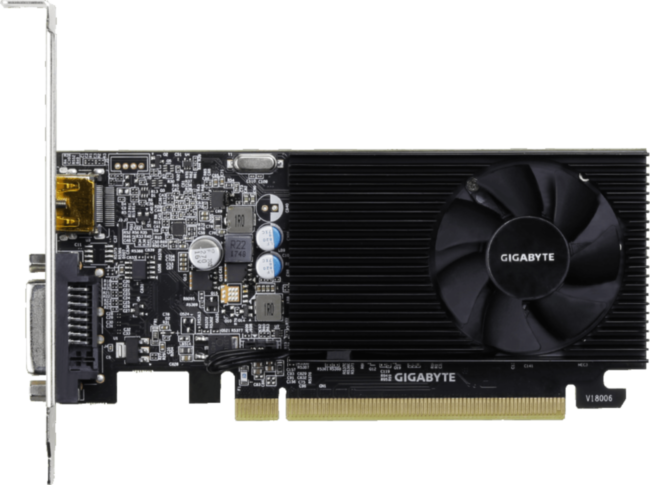 Видеокарта Gigabyte GT 1030 Low Profile D4 2G