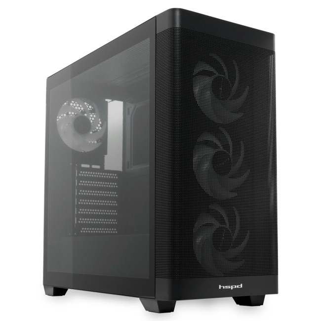 Корпус без блока питания HSPD M740-TGBK-ARGB Корпус без блока питания HSPD M740-TGBK-ARGB