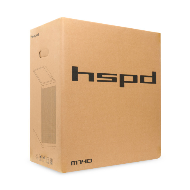 Корпус без блока питания HSPD M740-TGBK-ARGB Корпус без блока питания HSPD M740-TGBK-ARGB