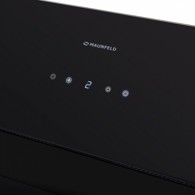 ВЫТЯЖКА MAUNFELD MERSEY 90 ""НЕРЖАВЕЙКА""/ЧЕРНОЕ стекло Maunfeld MERSEY 90 Inox Glass