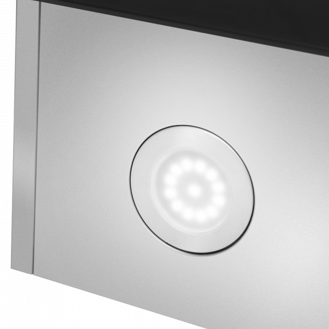 ВЫТЯЖКА MAUNFELD MERSEY 90 ""НЕРЖАВЕЙКА""/ЧЕРНОЕ стекло Maunfeld MERSEY 90 Inox Glass