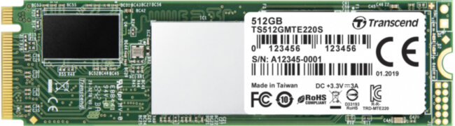Твердотельный накопитель Transcend MTE220S TS512GMTE220S