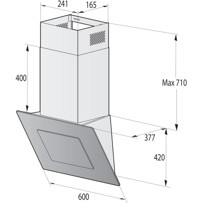 Вытяжка GORENJE Gorenje WHI626E6B Вытяжка GORENJE Gorenje WHI626E6B
