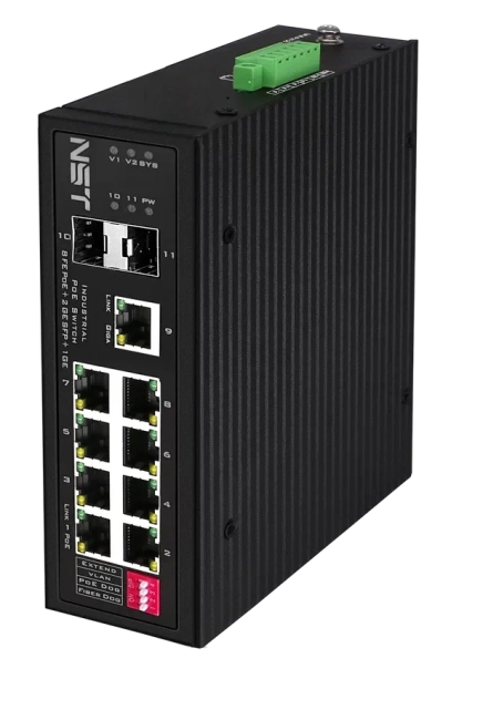 Промышленный PoE коммутатор Gigabit Ethernet NST NS-SW-8F3G-P/I Промышленный PoE коммутатор Gigabit Ethernet NST NS-SW-8F3G-P/I