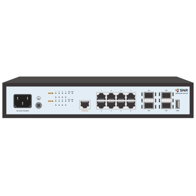 Коммутатор SNR SNR-S5210G-8TX-POE